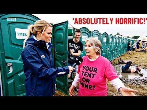 HILARIOUS Glastonbury Festival Interviews! | FULL VIDEO | (Veo 3)