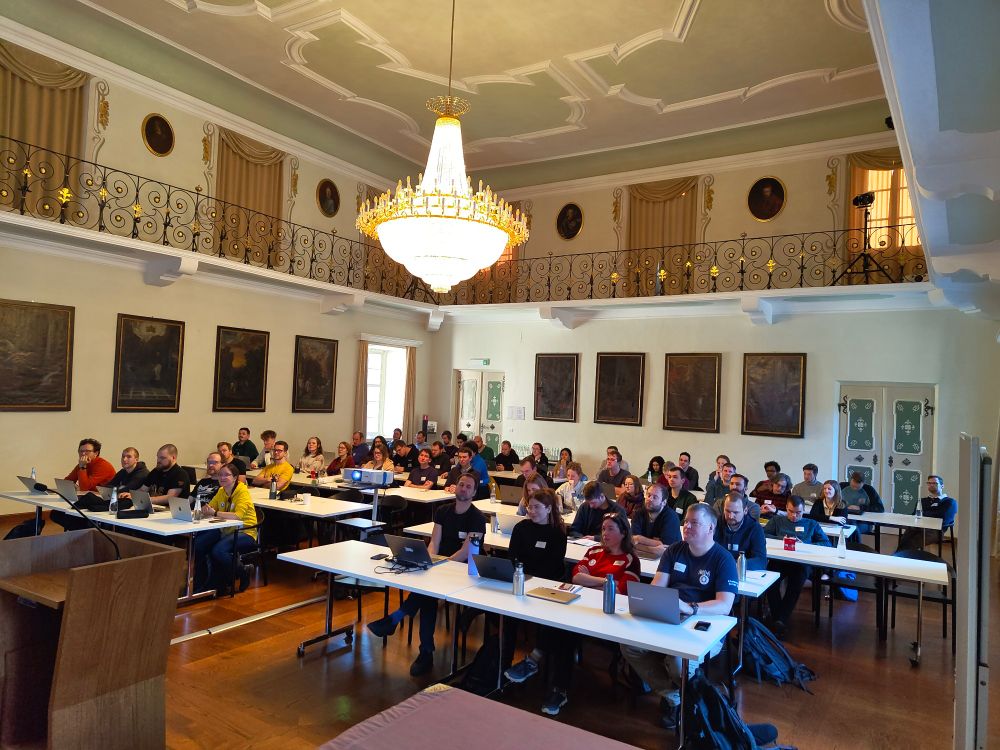 Audience in lecture hall