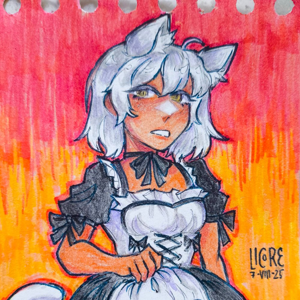 traditional drawing of Grand (Gr4nd) drawn with felt-tip pens
