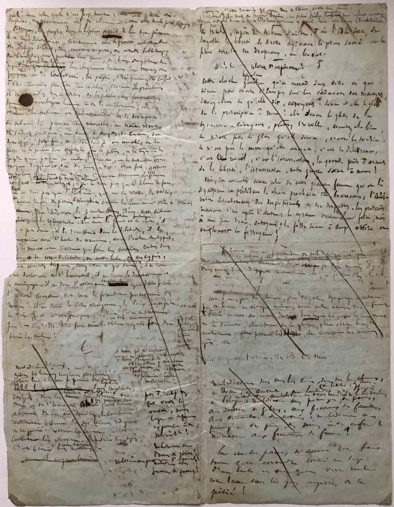 Verso of the previous picture. Very similar. Almost illegible, by the way, unless you know the published version.