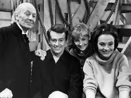 The First Doctor (William Hartnell) with his companions Ian, Vickie, & Barbara.