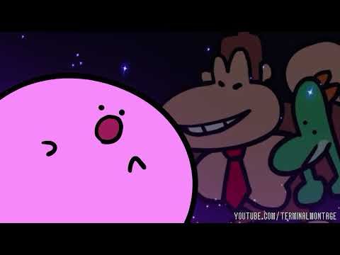 Kirby takes what he learned from DK to defeat the MasterHands (SmashBros Animated)@TerminalMontage