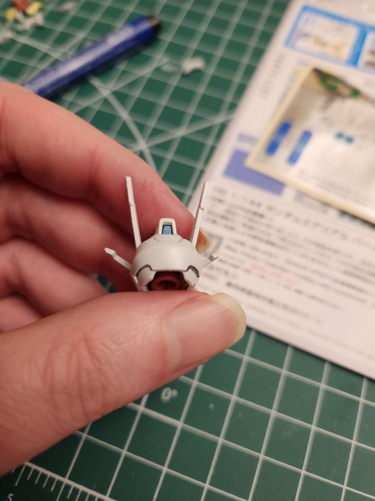 Back view. Some panel lining and the rear camera are visible.