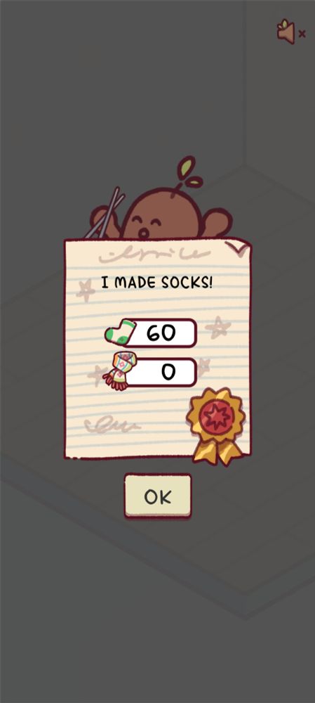 The bean made 60 socks while I did dishes for an hour.