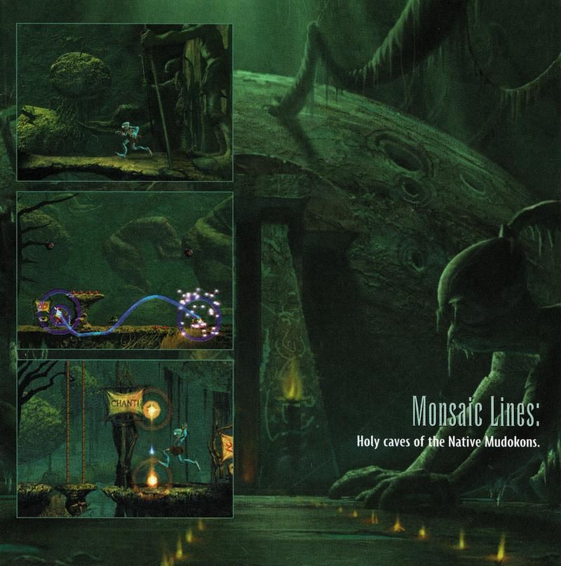 Monsaic Lines
'Oddworld: Abe's Odyssey'
PlayStation
