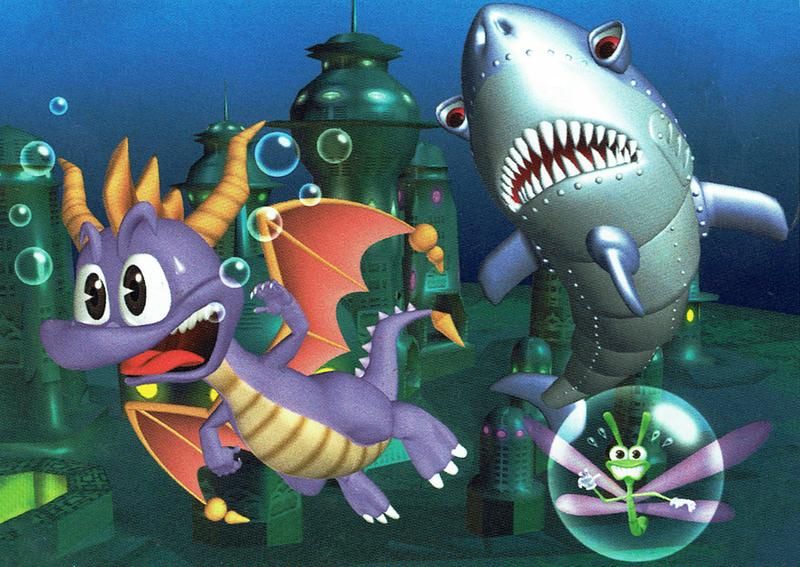 Shark Attack
'Spyro 2: Ripto's Rage'
PlayStation
