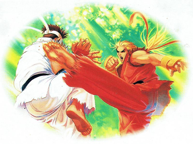 Ryu & Ken
'Street Fighter Alpha'
PlayStation