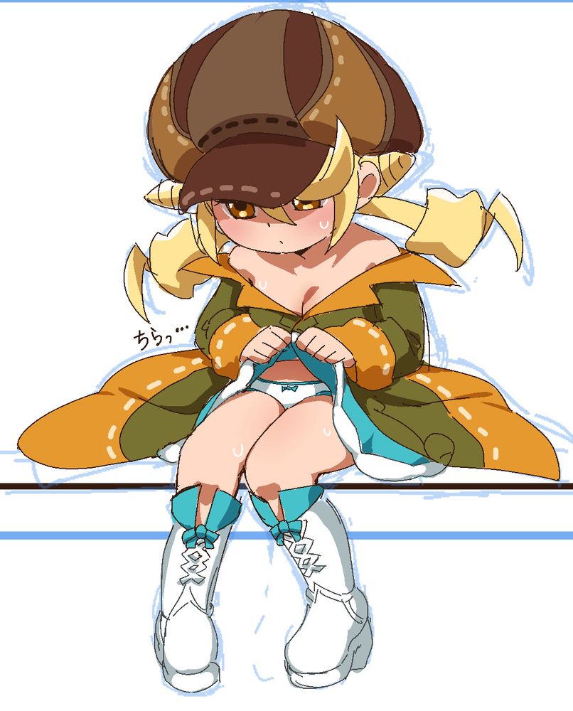 帽子の星描き忘れた