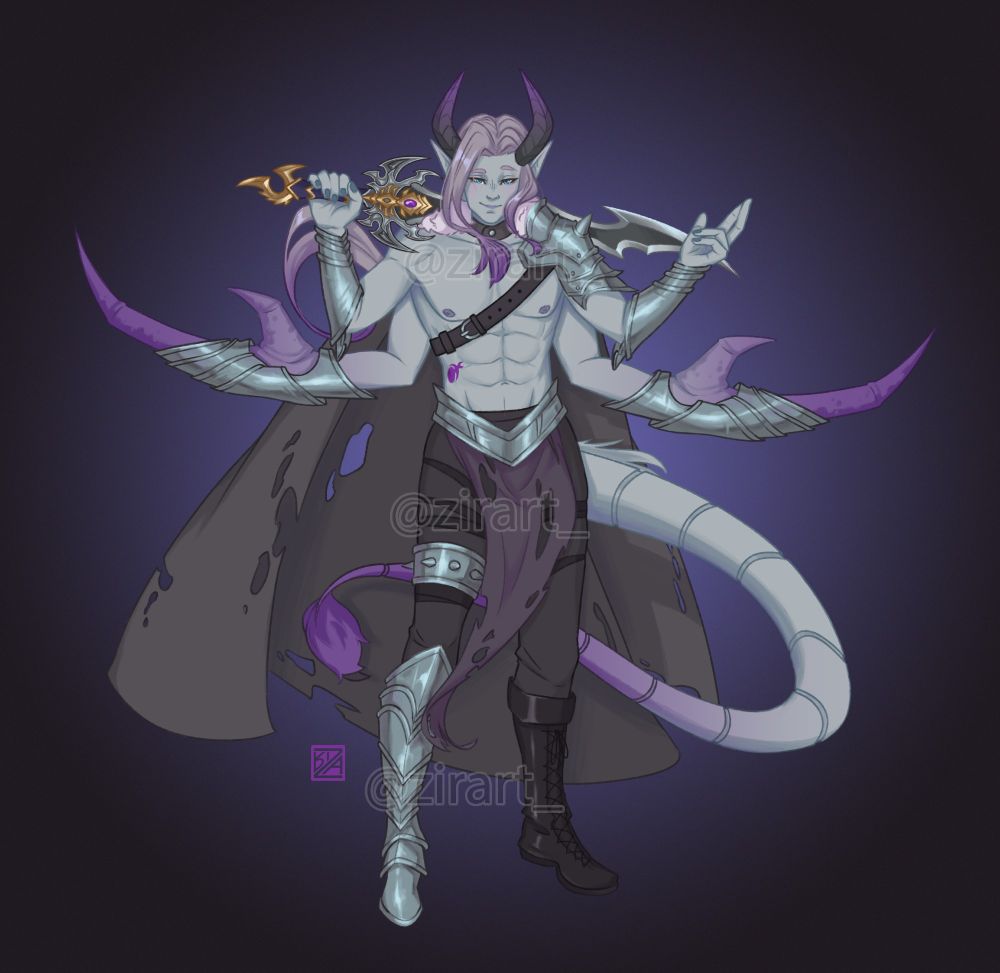 Personaje original (OC) para una comisión de una campaña de Warhammer Fantasy.