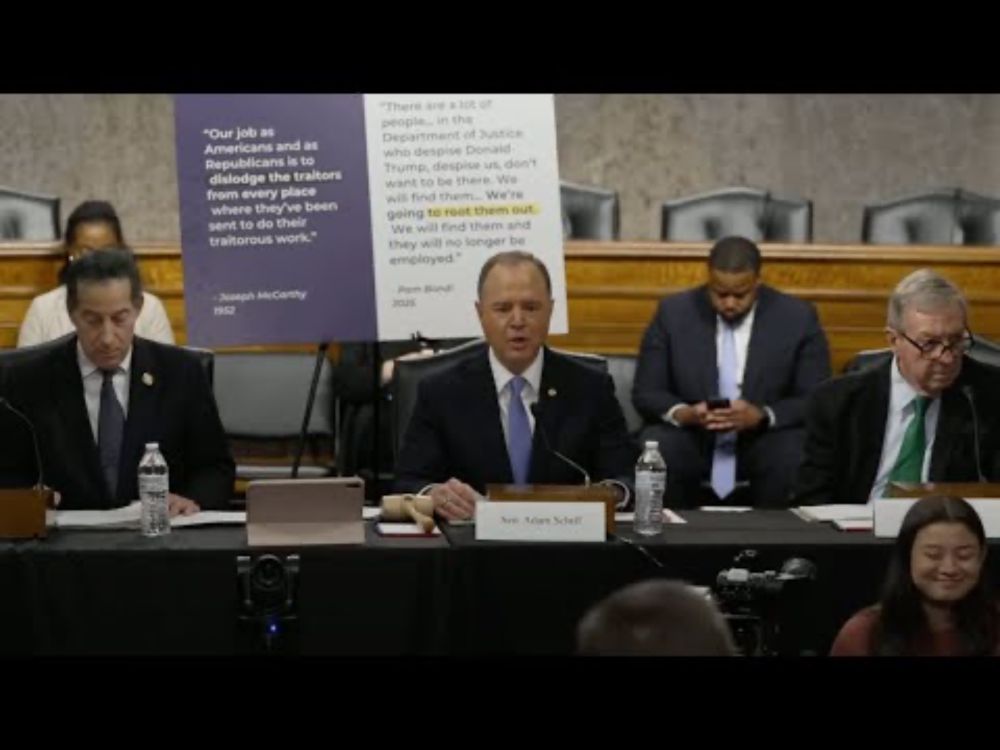 🚨SURPRISE HEARING: SCHIFF & RASKIN EXPOSE TRUMP’S ATTACK ON RULE OF LAW