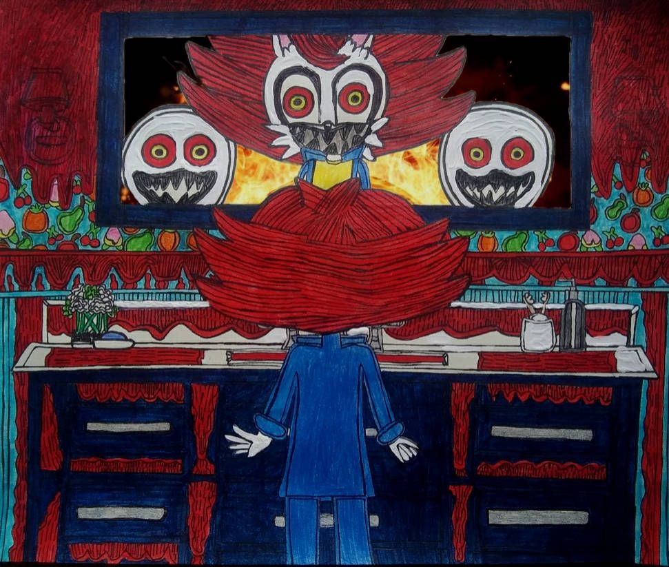 This a halloween request from @GylmarGeniusCat for his OC to be possessed by the ghost boos form Sonic X / Sonic Adventure.

A huge big thank you too @GylmarGeniusCat for allowing permission to draw his Oc and Shout Out goes to @GylmarGeniusCat for the idea and request.