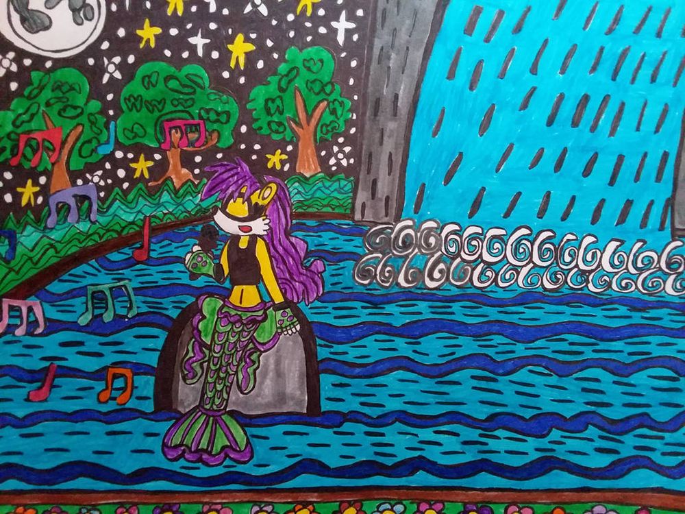 This is a request for brianpokemon for wanting Mina mongoose as a mermaid singing in the middle of the night and Shout Out goes to brianpokemon for the idea and the request.