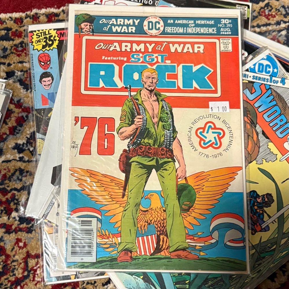 Our Army at War 295 - Joe Kubert cover