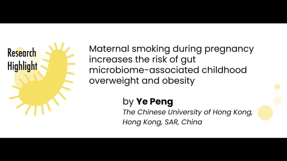 Ye Peng - Maternal smoking during pregnancy increases risk of childhood overweight ... | S03 MVIF28