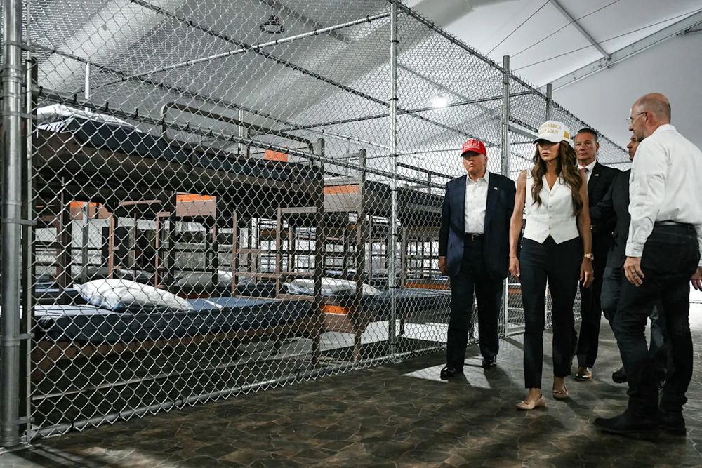 Kristi Noem told CBS News says she wants to expand the brutal "Alligator Alcatraz" model, possibly in Arizona, Nebraska and Louisiana. That's awful news.
