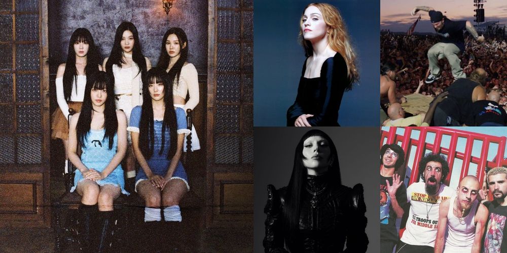 Red Velvet Madonna Lady Gaga Limp Bizkit System of a Down