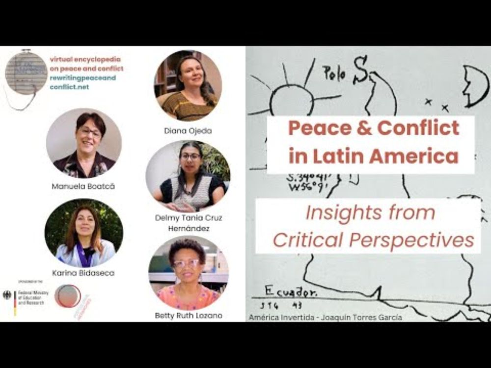 Peace and Conflict in Latin America. Insights from Critical Perspectives.