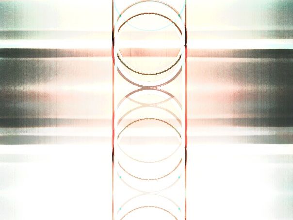 digital art from photos in a weird church