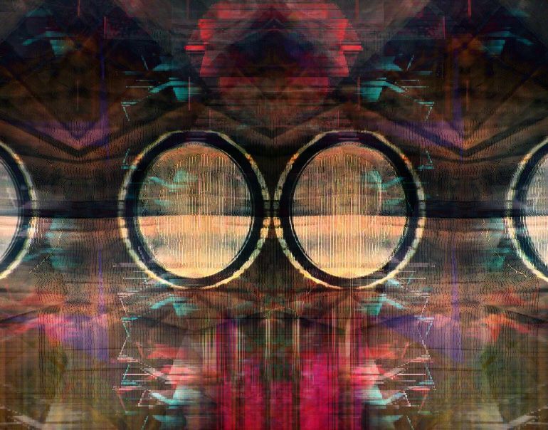 |Digital art made from photos of a homeless shelter