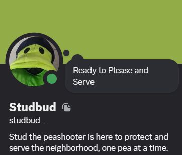 Discord information if you want to connect.