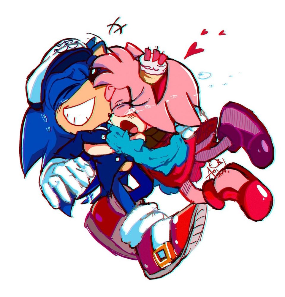 Amy jumps on Sonic and gives him the biggest hug after learning that he’s not dead. It’s clear that Amy loves him, but real question is…does he feel the same way? 2024.