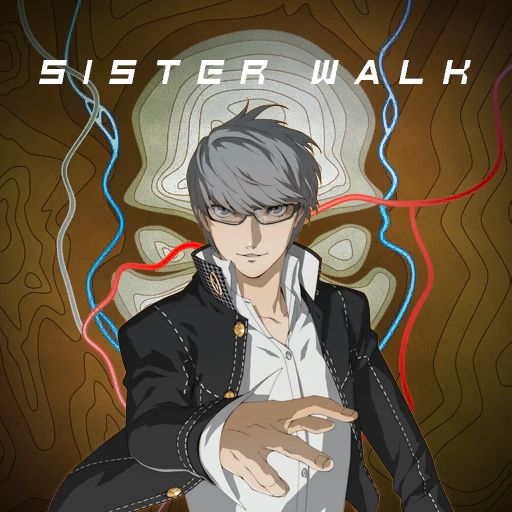 Yu Narukami in front of Sister Walk