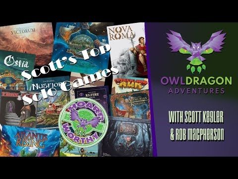 Scott's Top Solo Games of ALL TIME!! (As of 2024...kinda)