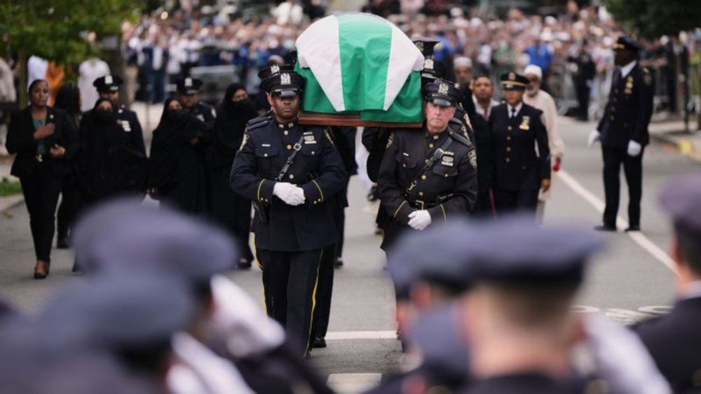 ‘His watch may be over but his impact will never be:’ Mourners stretch for blocks to honor slain NYPD officer Didarul Islam | CNN