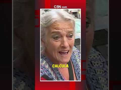 LA BRONCA de los JUBILADOS con el OPERATIVO POLICIAL
