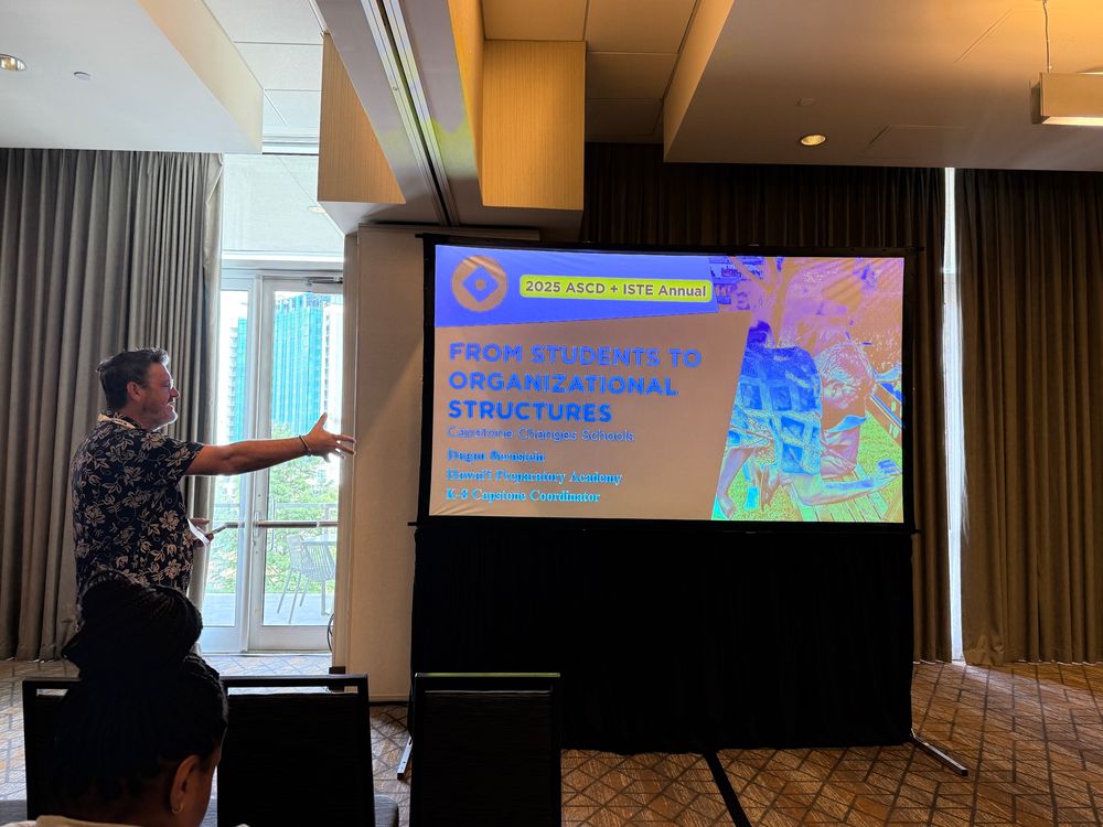 Dagan Bernstein shares his presentation about capstone projects. 