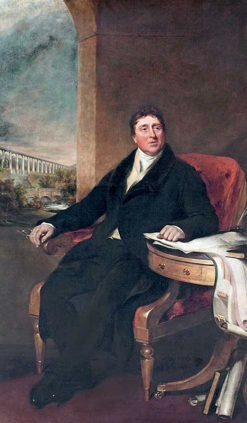 The Colossus of Roads: Thomas Telford, distinguished Scottish civil engineer, born #OTD 1757, known for roads, bridges, canals & aqueducts such as Menai Suspension Bridge & Pontcysyllte Aqueduct; first President Institution Civil Engineers
Portrait 1822 Sam. Lane, ICE | Pontcysyllte, 1826, G. Arnald