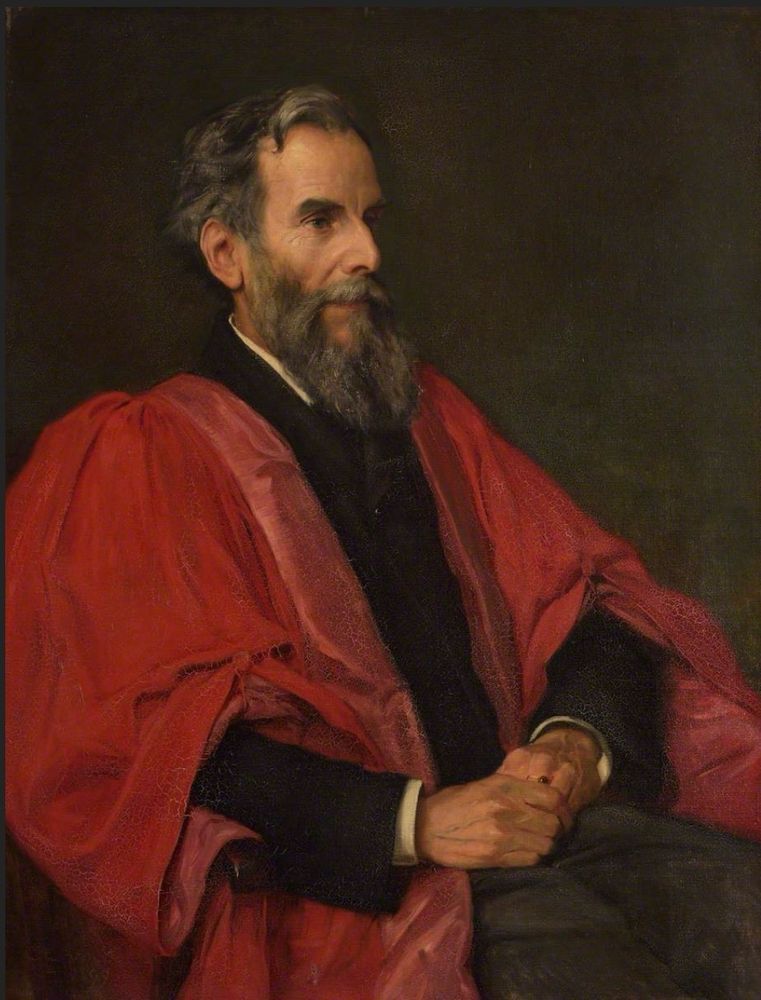 The logic of Chance: John Venn, influential English mathematician, logician & philosopher, whose work advanced understanding of probability, born #OTD 1834; Fellow & President of Gonville & Caius College, Cambridge; known for Venn diagram.
Portrait 1899 by Charles Brock @caiuscollege.bsky.social
Venn diagram by Crispian Jago 