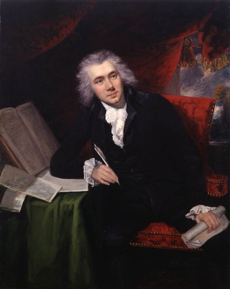 “You may choose to look the other way, but you can never again say that you did not know…”
William Wilberforce, English politician, philanthropist, led movement to abolish slave trade, died #OTD 1833.
Portrait by John Rising, 1790.
Wilberforce House Museum