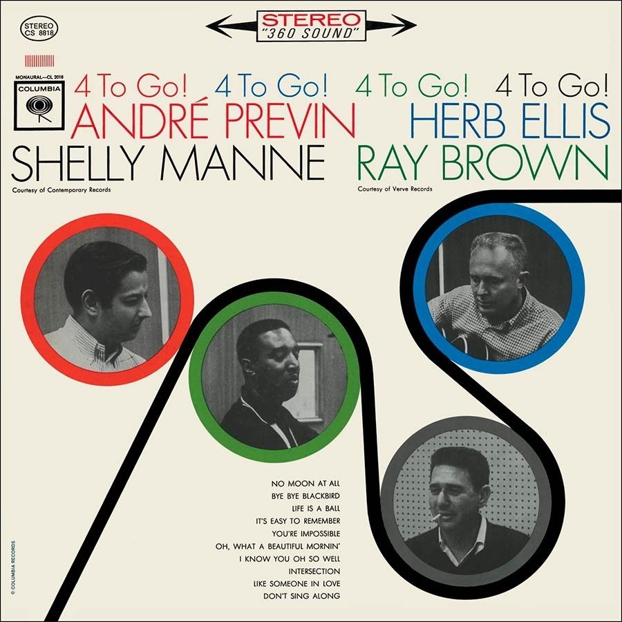"4 to Go!" Andre Previn, Herb Ellis, Shelly Manne, Ray Brown