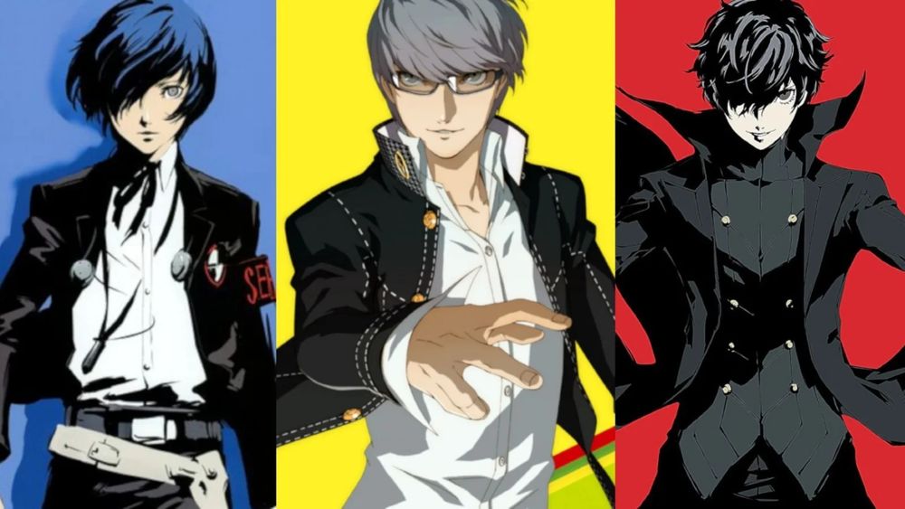 The Protagonists of Persona 3, 4, and 5