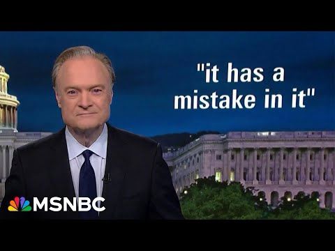 Lawrence: House Republican says we're not 'little b----es.’ Dem calls out GOP's Trump bill mistake.