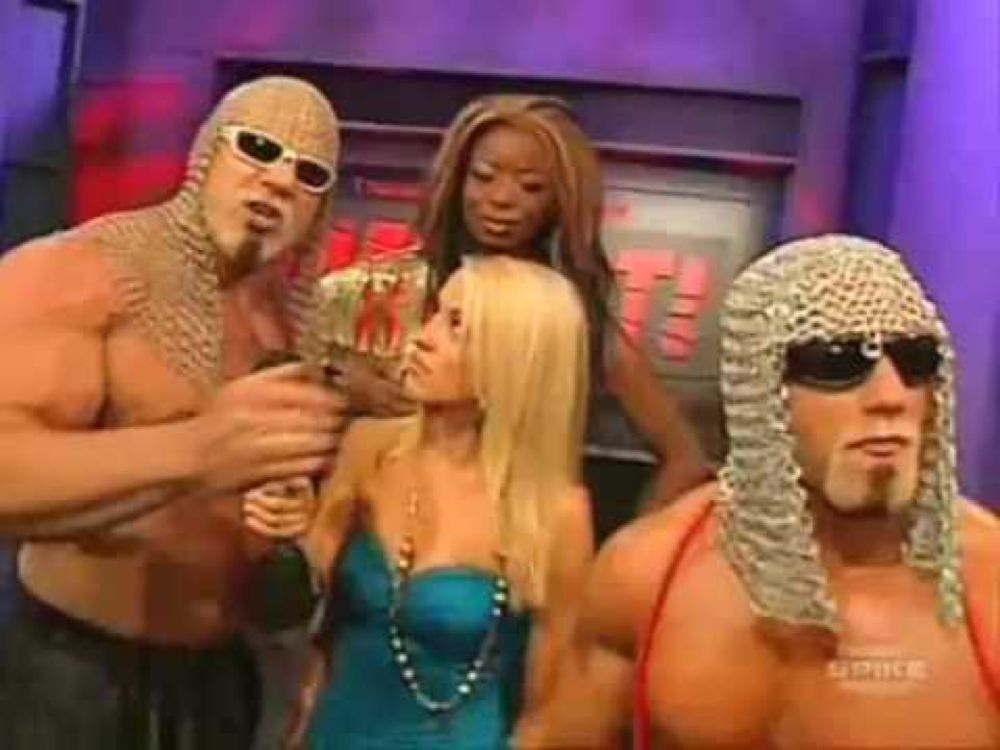 Scott Steiner's Math Promo Sacrifice 2008 ACTUAL FOOTAGE