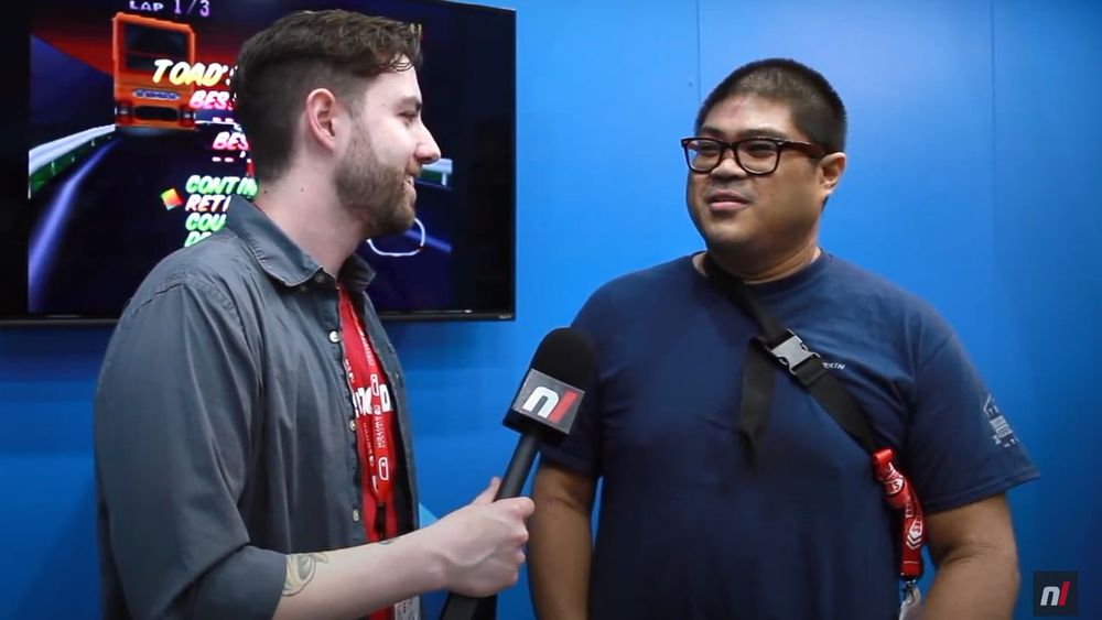 Me being interviewed by Nintendo Life.