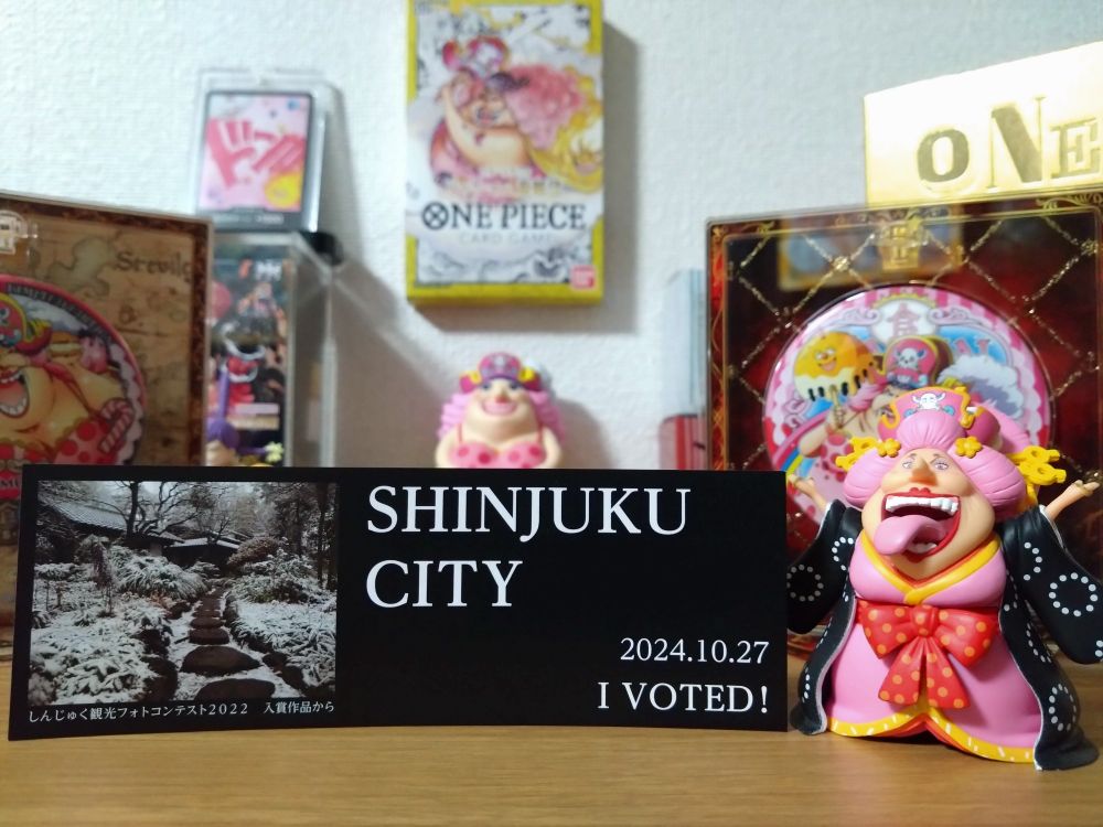 我が街の投票済証