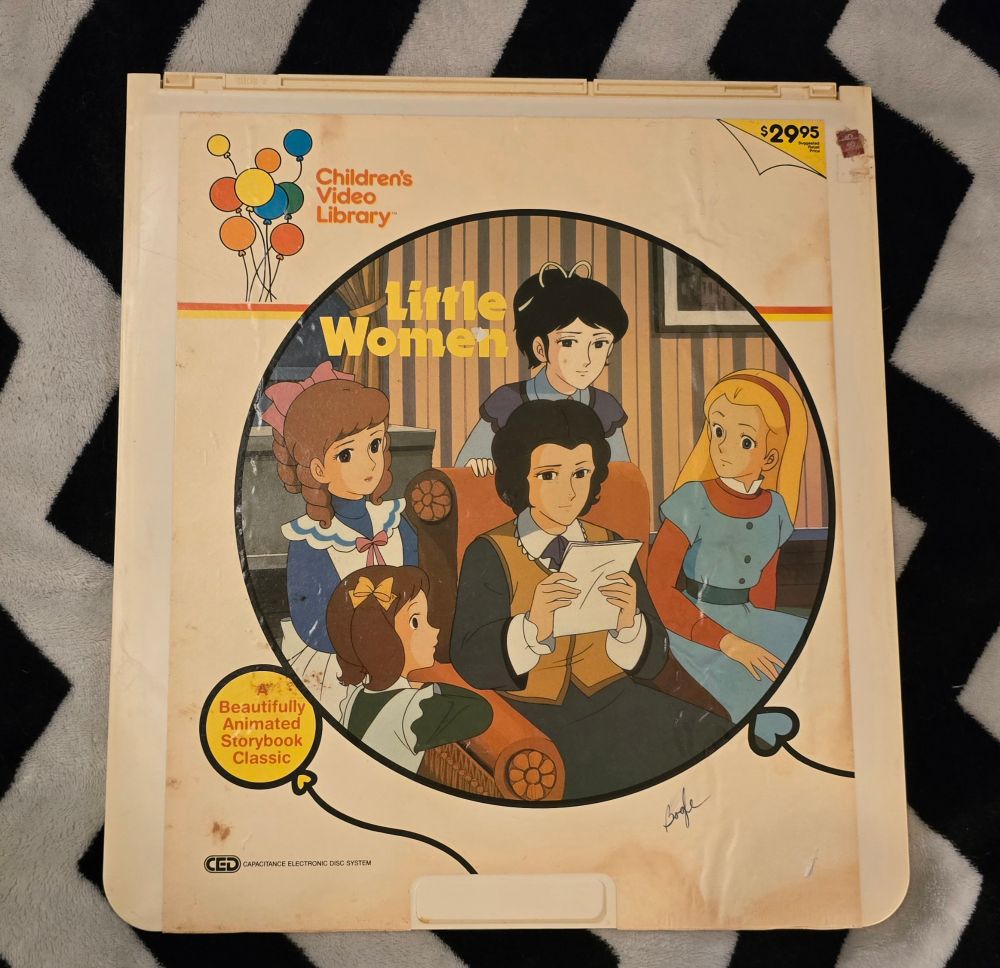 A CED of the 1980 Little Women TV special.