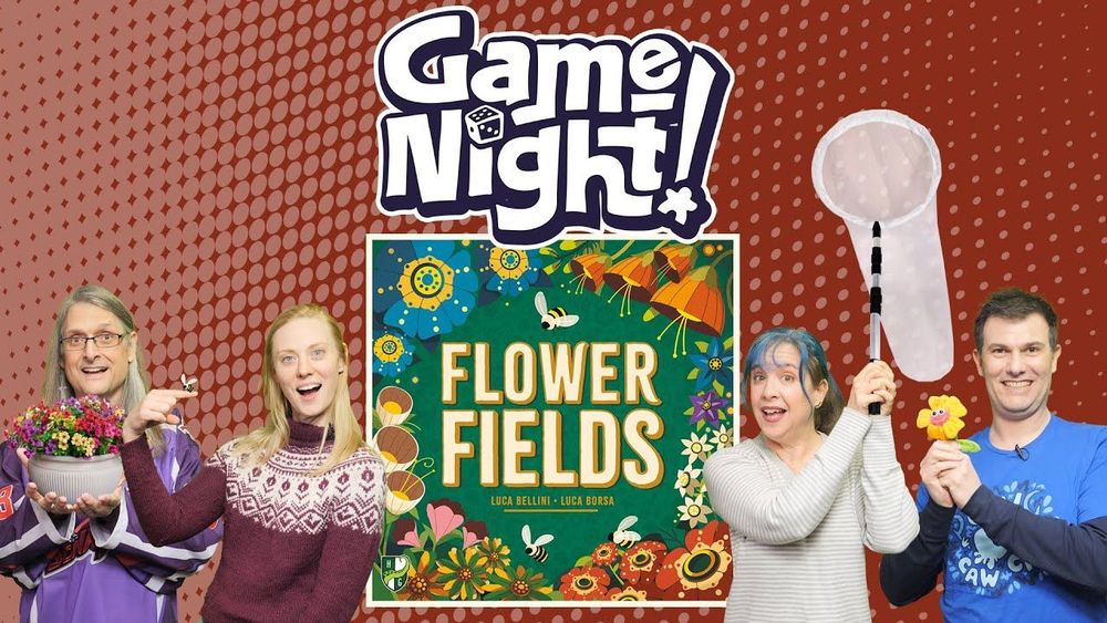 Flower Fields - GameNight! Se12 Ep51 - How to Play & Playthrough