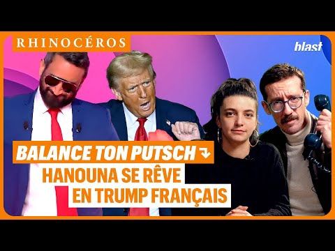 🦏 BALANCE TON PUTSCH : HANOUNA SE RÊVE EN TRUMP FRANÇAIS
