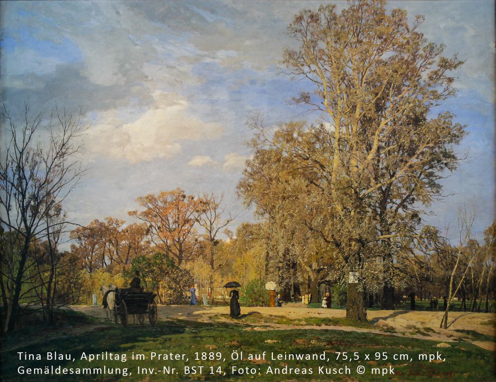 Impressionistisches Landschaftsgemälde von Tina Blau
