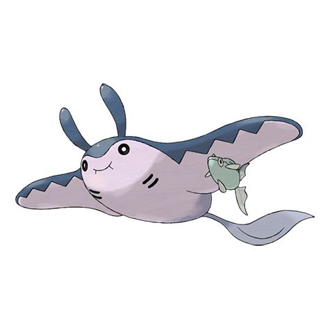 Mantine. A large ray-like Pokemon