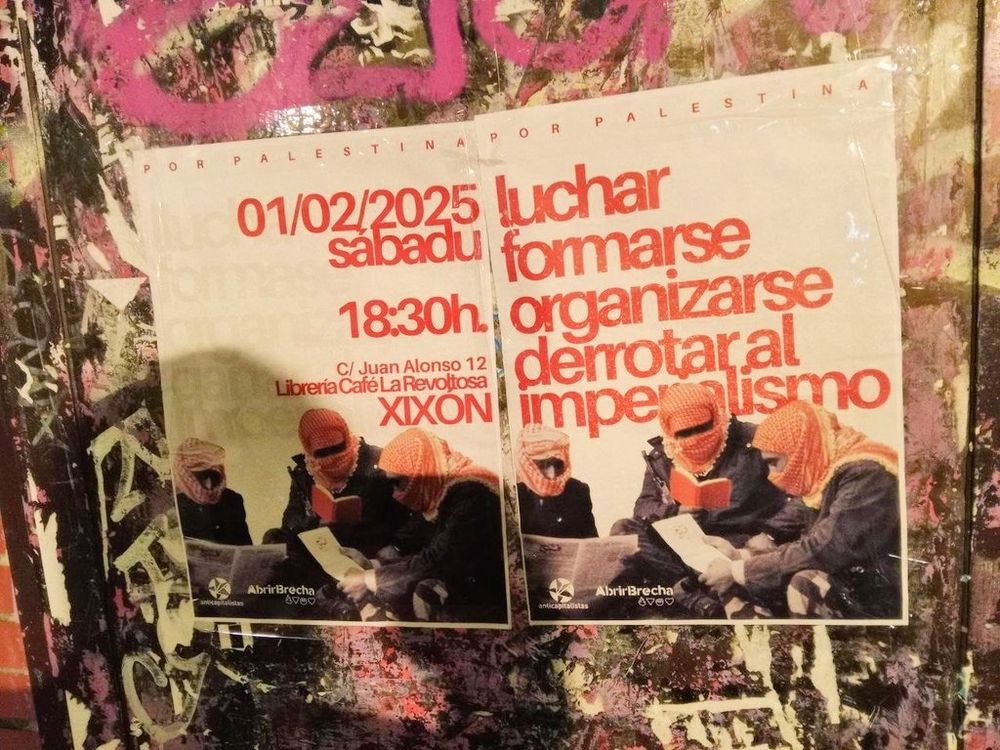 🔷 Organicemos la solidaridad:
anticapitalistas.org/con-palestina/

🖥 t.me/abrirbrecha