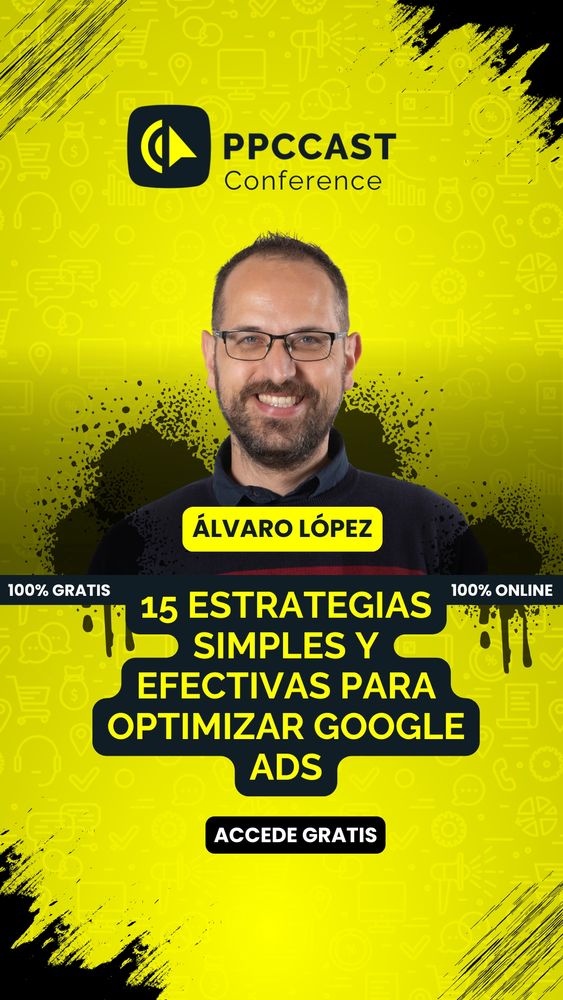 Quedan sólo 5 días para el PPC Cast Conference! 🫢

El próximo miércoles, a partir de las 16h, no te puedes perder: 15 estrategias simples y efectivas para optimizar tus campañas de Google Ads, en el PPC Cast Conference 🚀

No olvides inscribirte, es totalmente gratis! 😉

https://ppccast.com/ppc-cast-conference/?vgo_ee=kg7OSAHQ2FUPo8qYgOn3D%2FVMIVxmP8iHD%2Fw%2FGcALq4PXodu37PbUnfyFb9nj%2FDJt%3AoFKg0QWlAahfIaVg3MkNHPYYWf7JExRz

#ppc #ppcCastConference #paidmedia #sem #googleads 