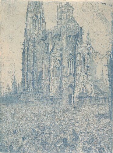 La Cathedrale (1re planche)