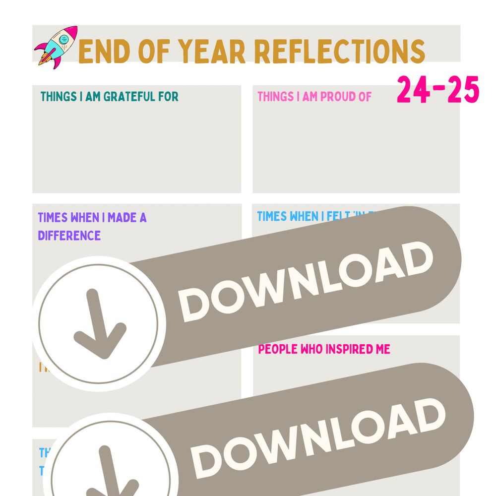 End of year reflections preview 