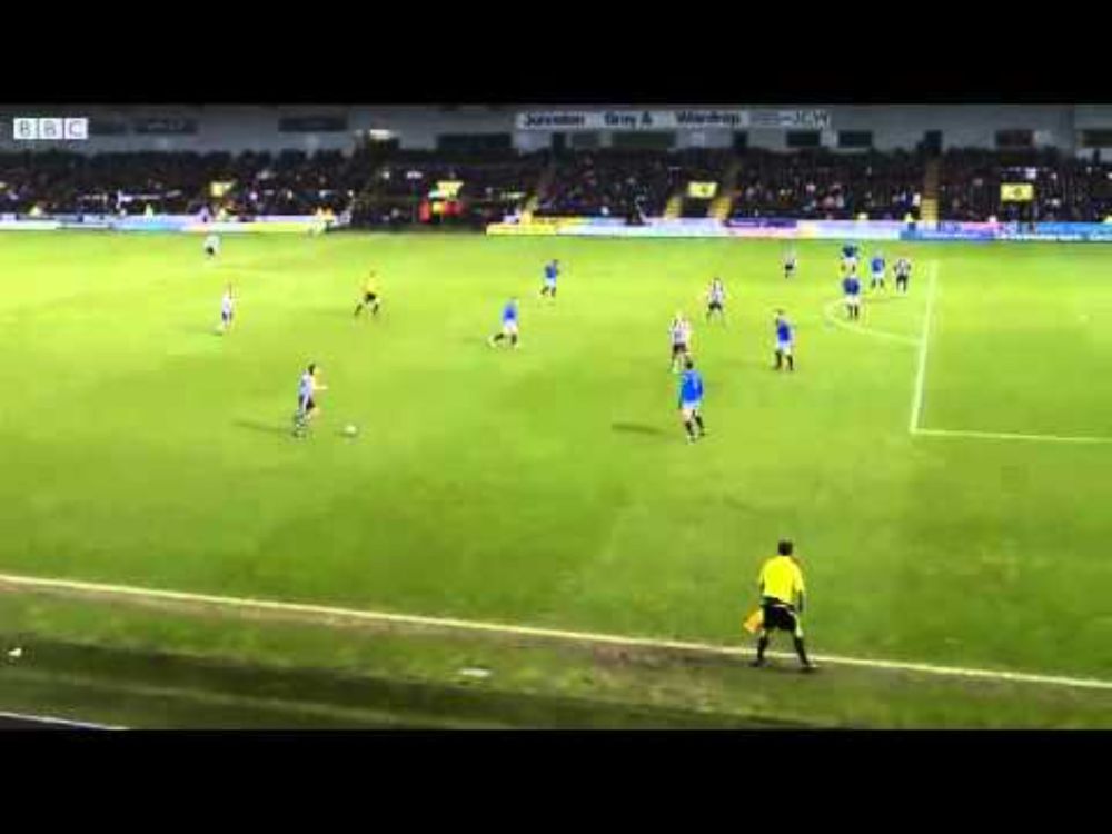 St Mirren 2 Rangers 1, December 24 2011