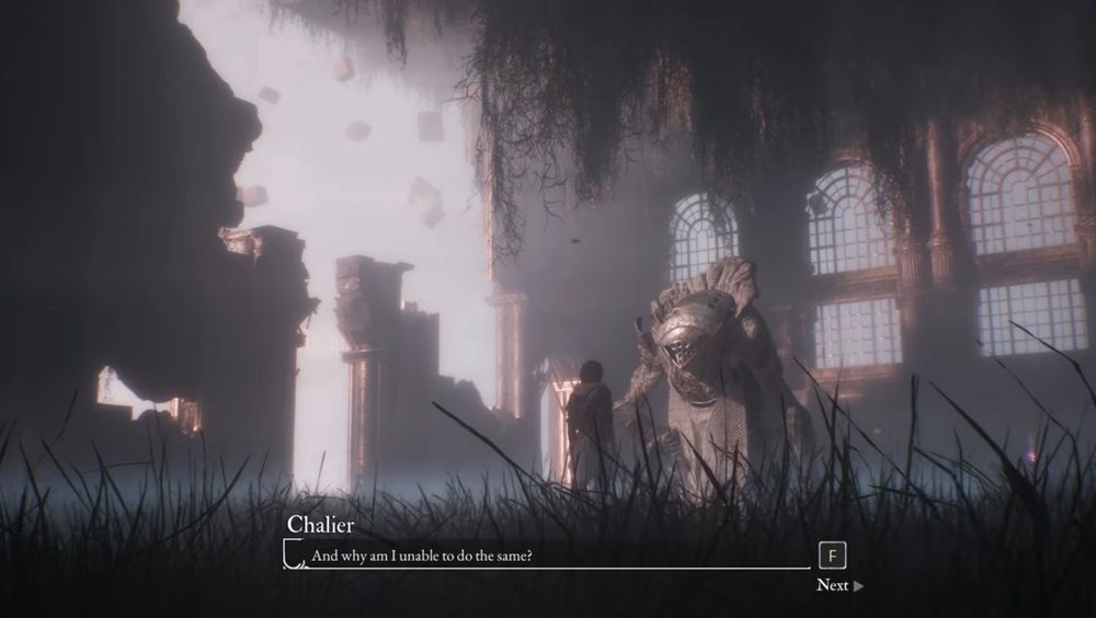 Chalier: “And why am I unable to do the same?”